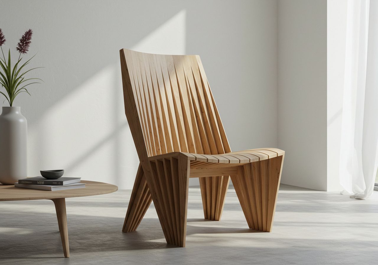 Wooden Chair 3