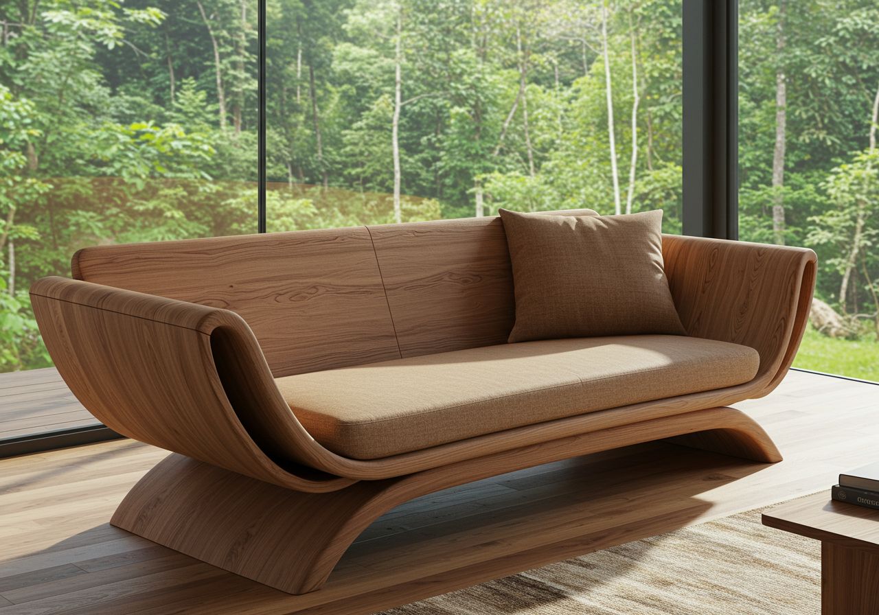 Wooden Armchair 1